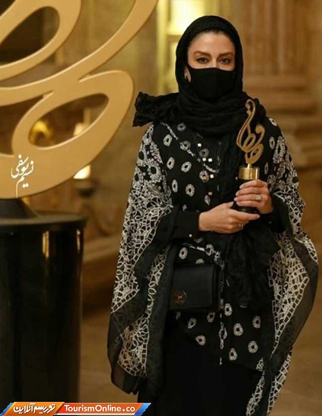 مدل مانتو بازیگران زن ایرانی در جشن حافظ 99