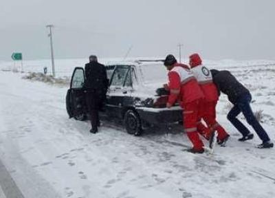 امدادرسانی هلال احمر به 3400 نفر در برف و کولاک طی 72 ساعت